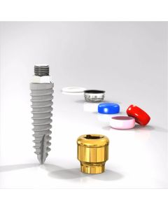 07460 LODI Mini-Implantat, Ø 2,9 mm, Länge 10 mm, GH 2,5 mm, Titanlegierung, steril