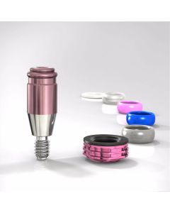 30507-04 LOCATOR® R-Tx Attachment, RP, konische Verbindung, GH 4,0 mm, kompatibel mit Nobel Biocare