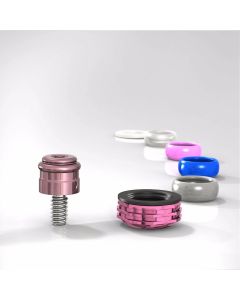 30510-01 LOCATOR® R-Tx Attachment, NP, Aussensechskant, GH 1,0 mm, kompatibel mit Nobel Biocare