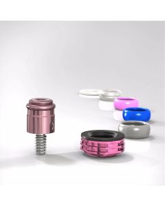 30510-02 LOCATOR® R-Tx Attachment, NP, Aussensechskant, GH 2,0 mm, kompatibel mit Nobel Biocare