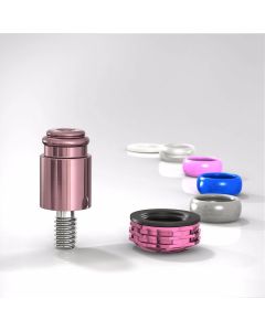 30511-04 LOCATOR® R-Tx Attachment, RP, Aussensechskant, GH 4,0 mm, kompatibel mit Nobel Biocare