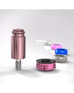 30511-06 LOCATOR® R-Tx Attachment, RP, Aussensechskant, GH 6,0 mm, kompatibel mit Nobel Biocare