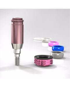 30402-06 LOCATOR® R-Tx Attachment für RC, Bone Level, GH 6,0 mm, kompatibel mit Straumann