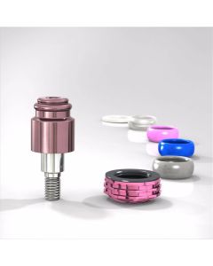 31806-03 LOCATOR® R-Tx Attachment, Ø 4,2 mm, Innensechskant, GH 3,0 mm, kompat. mit SICace / SICmax