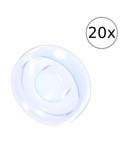 8524-20 LOCATOR® Retentionseinsatz, klar, 2,3 kg Abzugskraft, 20 Stück