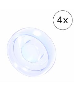 8524 LOCATOR® Retentionseinsatz, klar, 2,3 kg Abzugskraft, 4 Stück