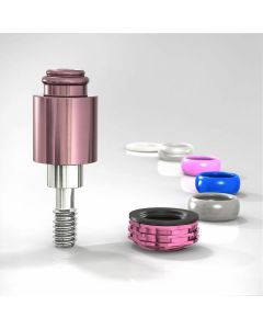 30502-05 LOCATOR ® R-Tx Attachment, Tri-Lobe 5.0 (blue) Plattform, GH 5.0 mm, kompatibel mit Implant Direct